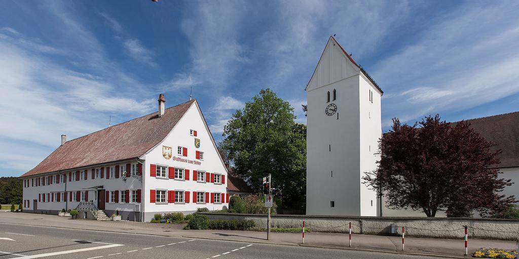 Hotel Gasthaus Adler Bad Waldsee Exterior foto